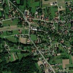 Trąbki map(satellite map)