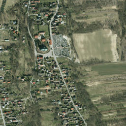 Jadowniki map(satellite map)