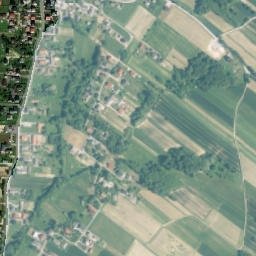 Bachowice map(satellite map)