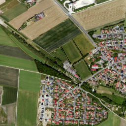 Sulzheim map(satellite map)
