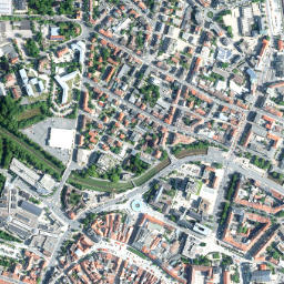 Bayreuth map(satellite map)