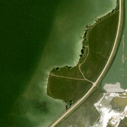 Satellite view of Keho Lake East Kite Beach