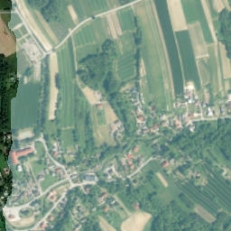 Woźniki map(satellite map)