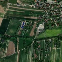 Krzęcin map(satellite map)
