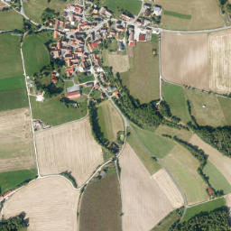 Poxdorf map(satellite map)