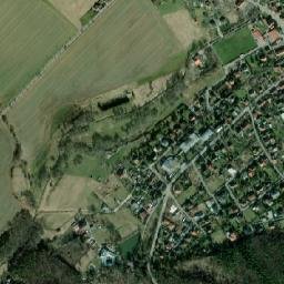Psáry map(satellite map)