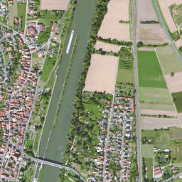 Himmelstadt map(satellite map)