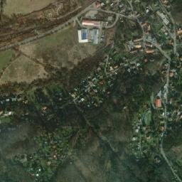 Všenory map(satellite map)