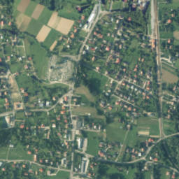 Pleśna map(satellite map)