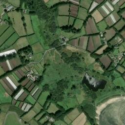 Isles of Scilly map(satellite map)