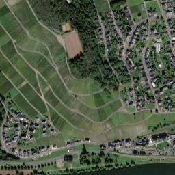 Lieser map(satellite map)