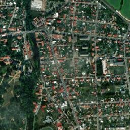 Slatiňany map(satellite map)