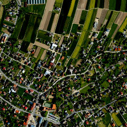 Wilamowice map(satellite map)