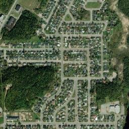 Chibougamau map(satellite map)
