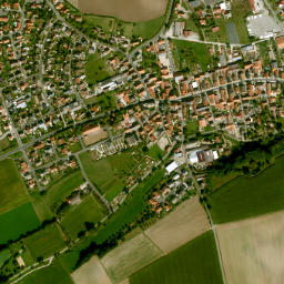 Dingolshausen map(satellite map)