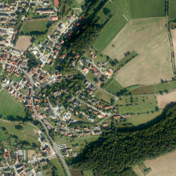 Priesendorf map(satellite map)