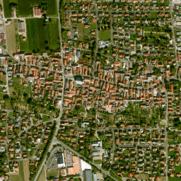 Bergtheim map(satellite map)