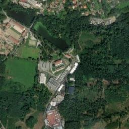 Kamenice map(satellite map)