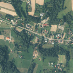 Janowice map(satellite map)