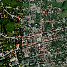 Kęty map(satellite map)
