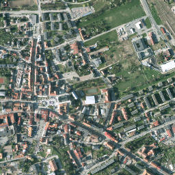 Wadowice map(satellite map)