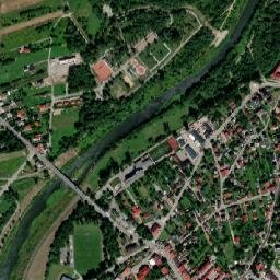 Dobczyce map(satellite map)
