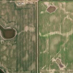 Gravelbourg map(satellite map)
