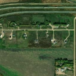 Trans-Canada Highway, FORREST STATION High Resolution Satellite Map