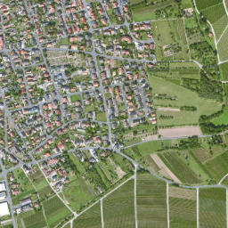 Thüngersheim map(satellite map)