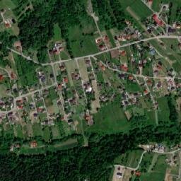 Bęczarka map(satellite map)
