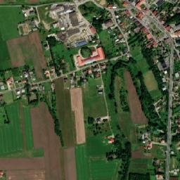 Brzostek map(satellite map)