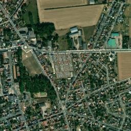 Villers-Bretonneux map(satellite map)
