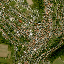 Güntersleben map(satellite map)