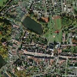 Planá map(satellite map)