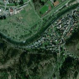Sázava map(satellite map)