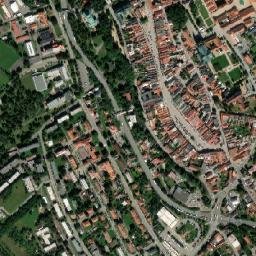 Litomyšl map(satellite map)