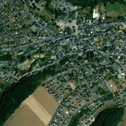 Rhaunen map(satellite map)