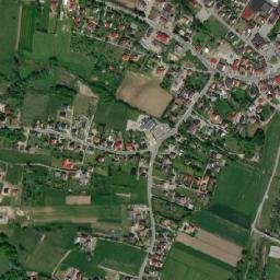 Łapanów map(satellite map)