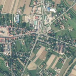 Zakliczyn map(satellite map)