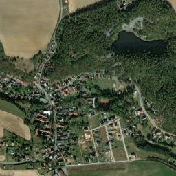 Hromnice map(satellite map)