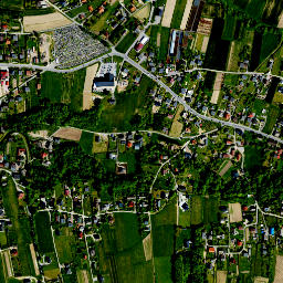 Czaniec map(satellite map)
