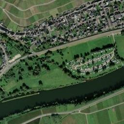 Klüsserath map(satellite map)