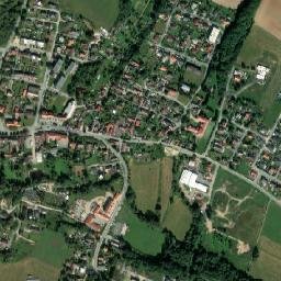 Všeruby map(satellite map)