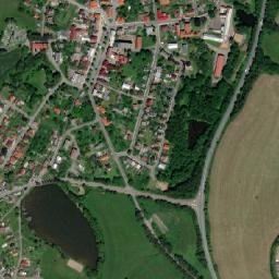 Nasavrky map(satellite map)