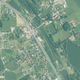 Ochaby map(satellite map)