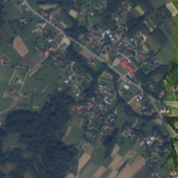 Konieczkowa map(satellite map)