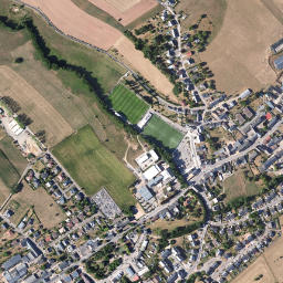 Mertzig map(satellite map)
