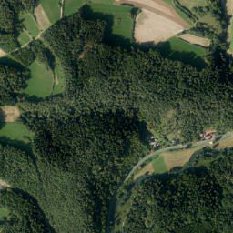 Upper Franconia map(satellite map)