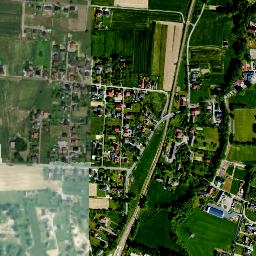 Pierściec map(satellite map)