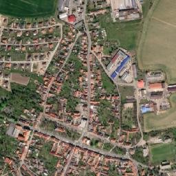 Hostomice map(satellite map)